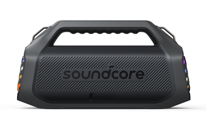 Prenosni Bluetooth zvočnik Anker SoundCore Boom 2 Plus Nova različica, 140W, TWS, RGB, vodoodporen, črn A3134012