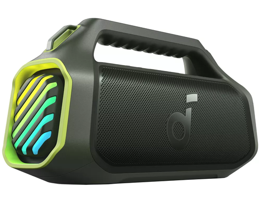 Prenosni Bluetooth zvočnik Anker SoundCore Boom 2 Plus Nova različica, 140W, TWS, RGB, vodoodporen, zelen A3134062