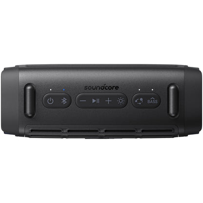 Prenosni Bluetooth zvočnik Anker SoundCore Boom 3i, 50W, RGB, vodoodporen, črn D5100010