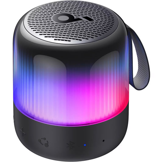 Prenosni zvočnik Bluetooth Anker SoundCore Glow Mini, 8 W, RGB, vodoodporen, črn A3136G11 