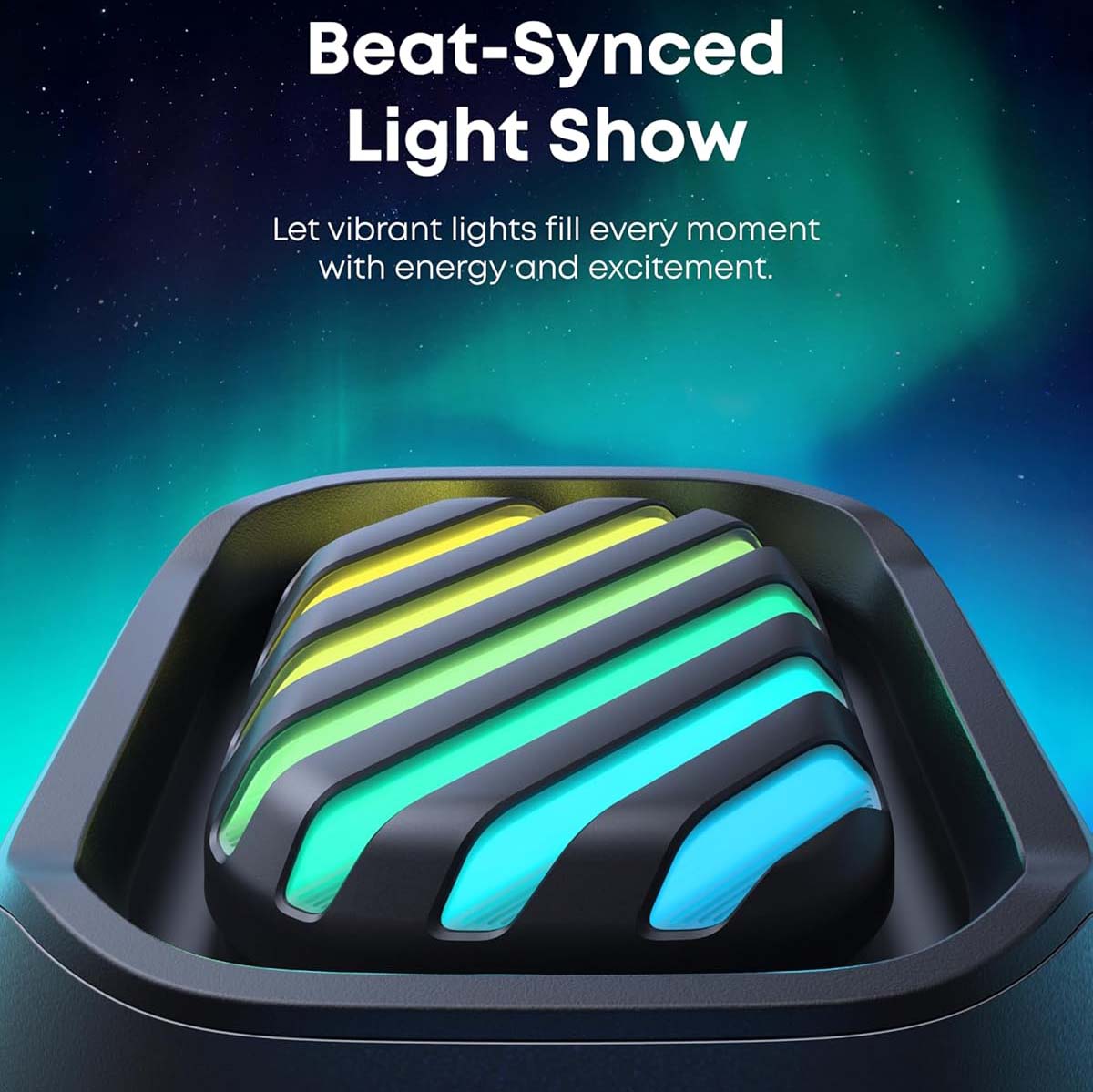 Prenosni Bluetooth zvočnik Anker SoundCore Boom 2 Pro, 140W, TWS, RGB, Vodoodporen, Črn A3134A11