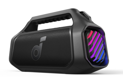Prenosni Bluetooth zvočnik Anker SoundCore Boom 2 Plus Nova različica, 140W, TWS, RGB, vodoodporen, črn A3134012