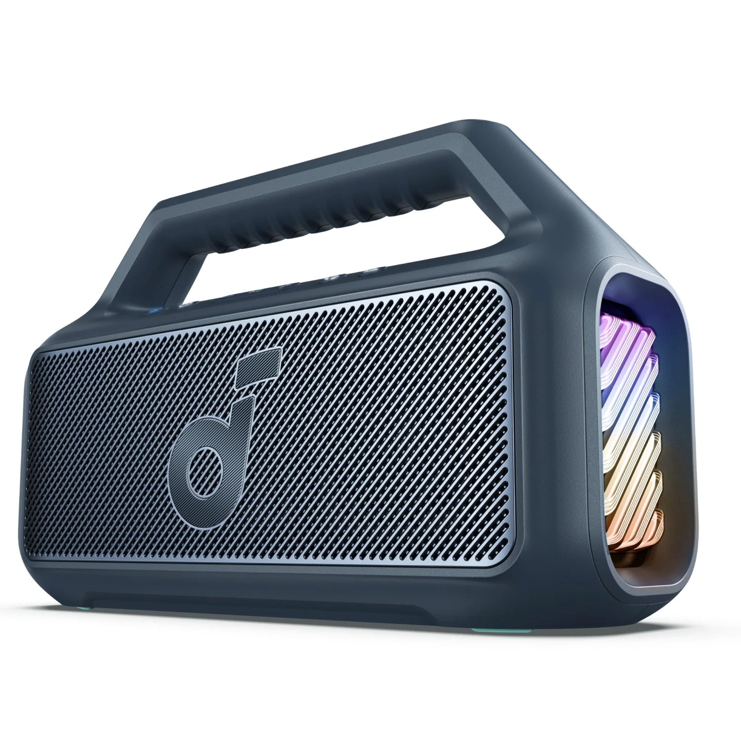 Prenosni Bluetooth zvočnik Anker SoundCore Boom 2, 80W, TWS, RGB, vodoodporen, modra A3138031