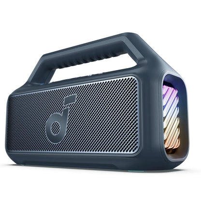 Prenosni Bluetooth zvočnik Anker SoundCore Boom 2, 80W, TWS, RGB, vodoodporen, modra A3138031