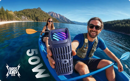 Prenosni Bluetooth zvočnik Anker SoundCore Boom 3i, 50W, RGB, vodoodporen, modra D5100030