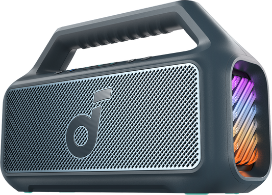 Prenosni Bluetooth zvočnik Anker SoundCore Boom 2 Nova različica, 80W, TWS, RGB, vodoodporen, modra A3138032
