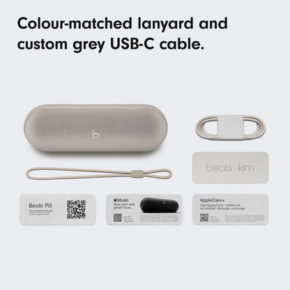Prenosni Bluetooth zvočnik Beats Pill Kim Kardashian Edition, Siv MAX24ZM/A