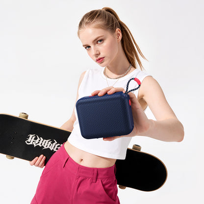 Prenosni Bluetooth zvočnik Borofone BR106 Felicitous, 8 W, TWS, RGB, mornarsko moder