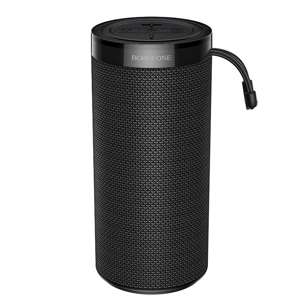 Borofone BR105 Loud Portable Bluetooth Speaker, 10W, TWS, RGB, Gray