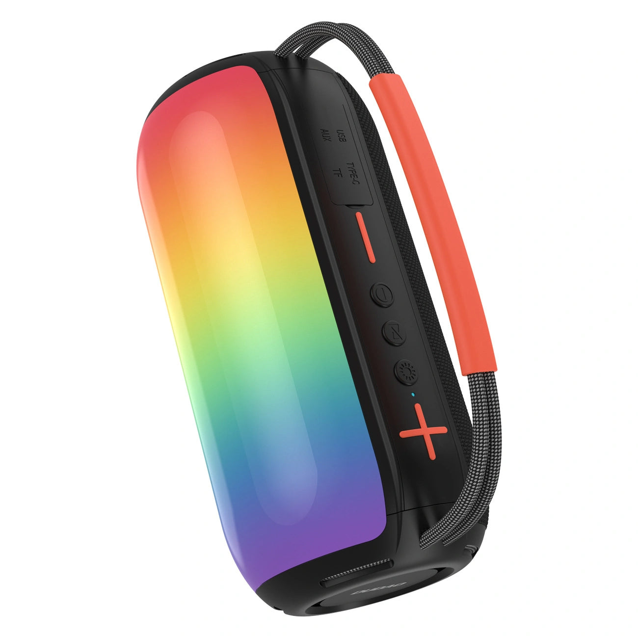 Prenosni Bluetooth zvočnik Dudao Y21, 2 x 5W, TWS, RGB, črn
