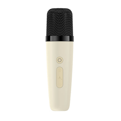 Prenosni Bluetooth zvočnik HAVIT SK818BT Karaoke, 5W, RGB, vodoodporen, bež