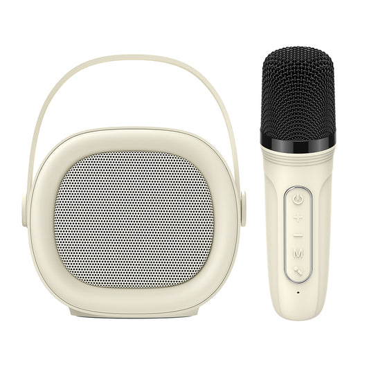 Prenosni Bluetooth zvočnik HAVIT SK819BT Karaoke, 5W, Bež