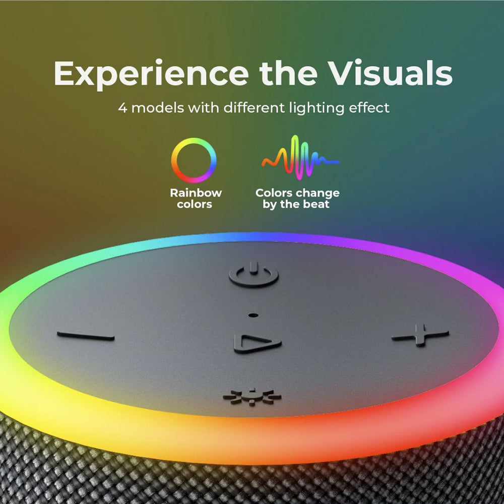 Prenosni Bluetooth zvočnik HAVIT SK833BT, 2 x 10W, RGB, vodoodporen, črn