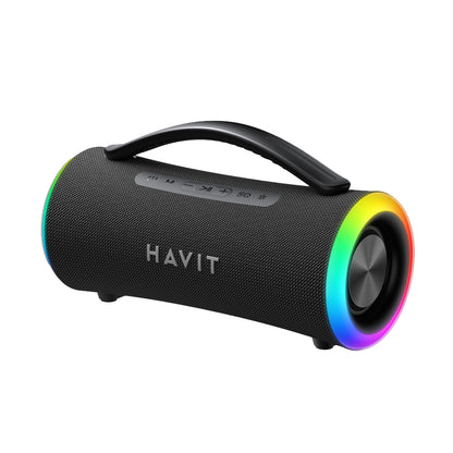 Prenosni Bluetooth zvočnik HAVIT SK834BT, 2 x 5W, RGB, vodoodporen, črn