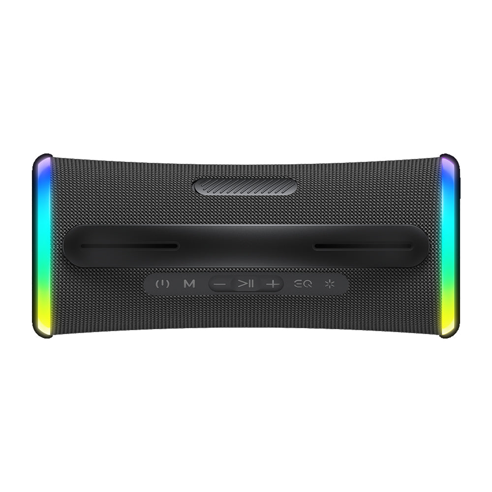 Prenosni Bluetooth zvočnik HAVIT SK834BT, 2 x 5W, RGB, vodoodporen, črn