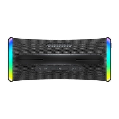 Prenosni Bluetooth zvočnik HAVIT SK834BT, 2 x 5W, RGB, vodoodporen, črn