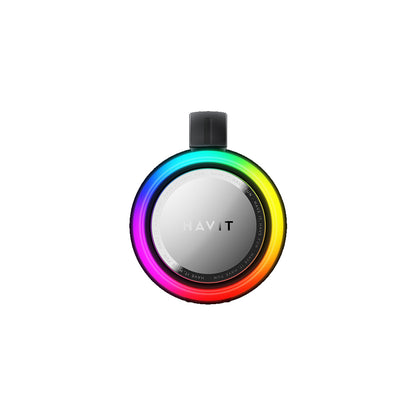 Prenosni Bluetooth zvočnik HAVIT SK834BT, 2 x 5W, RGB, vodoodporen, črn
