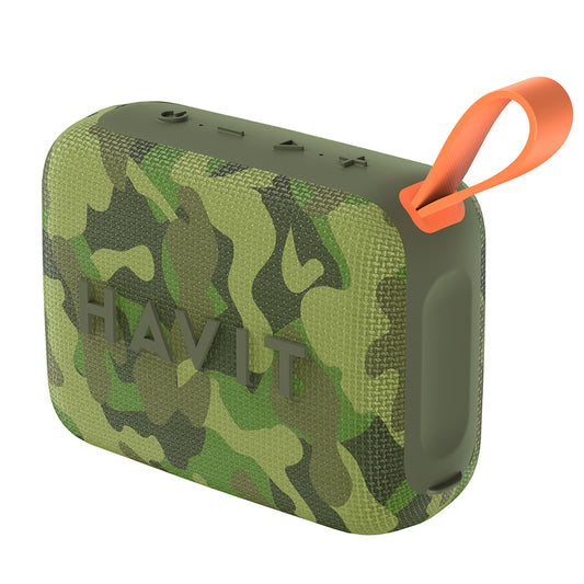 Prenosni Bluetooth zvočnik HAVIT SK874BT, 8W, Vodoodporen, Kamuflaža
