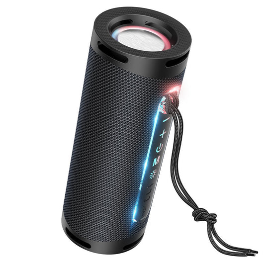 Prenosni Bluetooth zvočnik HOCO HC9 Dazzling Pulse Sports, 10W, TWS, RGB, črn