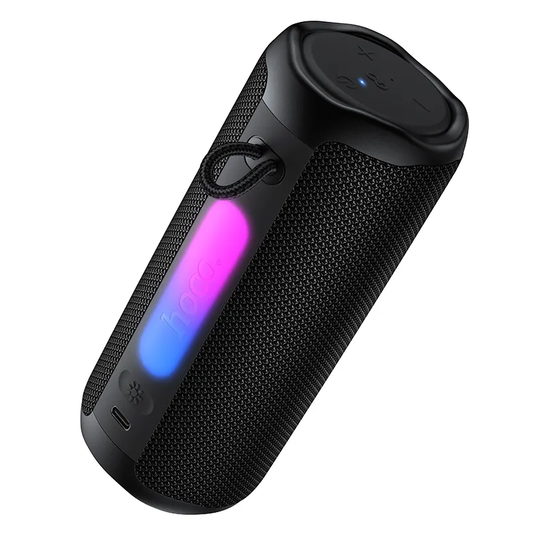 Prenosni Bluetooth zvočnik HOCO HC50, 8W, TWS, RGB, vodoodporen, črn