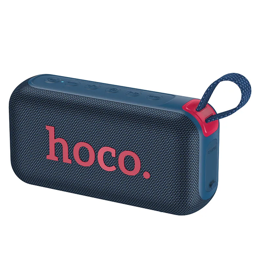 Prenosni Bluetooth zvočnik HOCO HC32, 2 x 10W, TWS, RGB, Mornarsko modra
