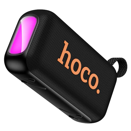 Prenosni Bluetooth zvočnik HOCO HC32, 2 x 10W, TWS, RGB, črn