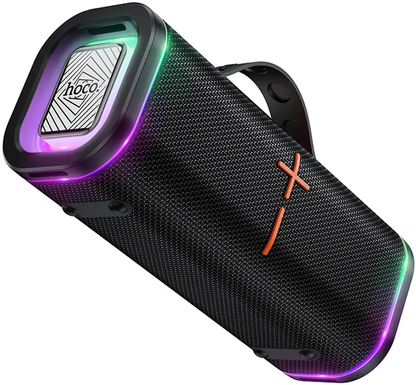 HOCO HC51 Portable Bluetooth Speaker, 30W, TWS, RGB, Black