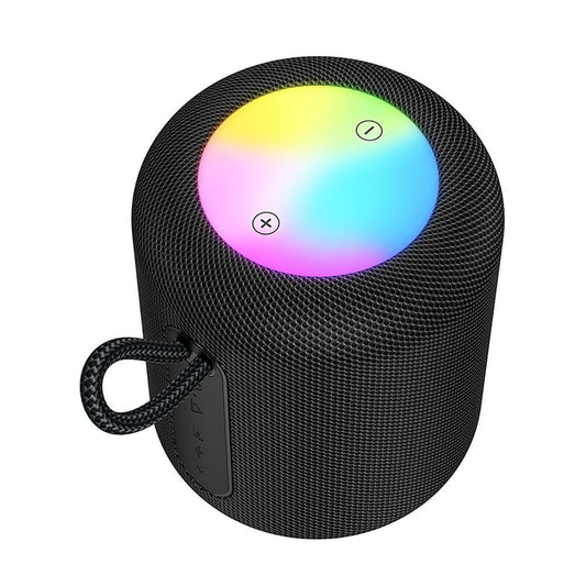 Prenosni Bluetooth zvočnik HOCO HC30, 5W, TWS, RGB, črn