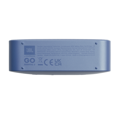 Prenosni Bluetooth zvočnik JBL Go Essential 2, 3.1W, Pro Sound, Vodoodporen, Modra JBLGOES2BLUCN