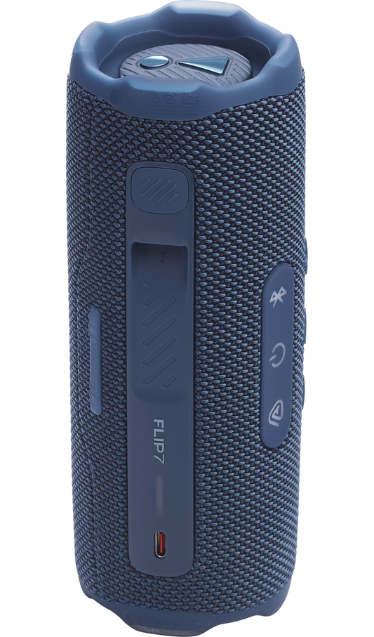 JBL Flip 7 Portable Bluetooth Speaker, 35W, MultiPoint, Waterproof, Blue JBLFLIP7BLU