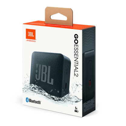 Prenosni Bluetooth zvočnik JBL Go Essential 2, 3.1W, Pro Sound, Vodoodporen, Črn JBLGOES2BLKCN