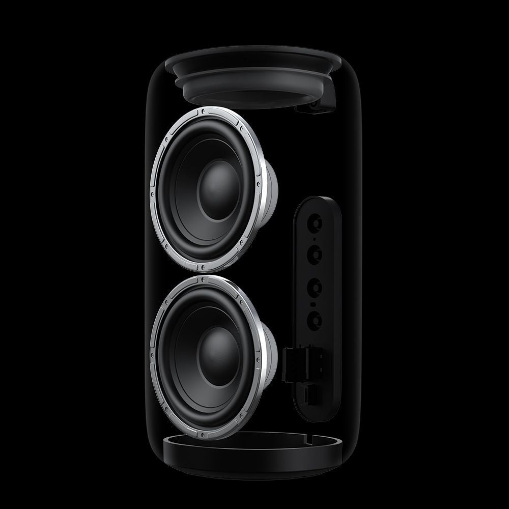 Prenosni Bluetooth zvočnik McDodo BS-1410, 2 x 5W, RGB, vodoodporen, črn