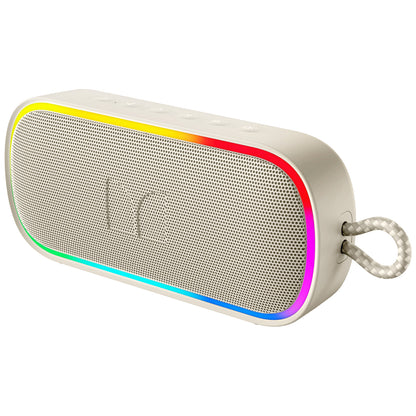 Prenosni Bluetooth zvočnik Monster S150 Plus, 40W, TWS, RGB, vodoodporen, svetlo kremne barve