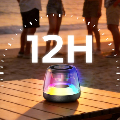 Prenosni Bluetooth zvočnik Monster Mag Flux, 5W, TWS, RGB, Črn