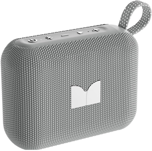 Prenosni Bluetooth zvočnik Monster Cube 1, 12W, TWS, vodoodporen, siv