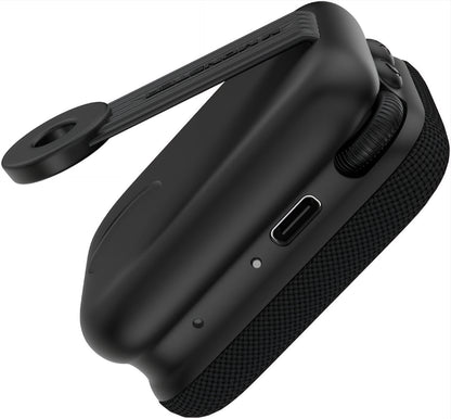 Prenosni Bluetooth zvočnik Monster Blaster Atom, 6W, vodoodporen, črn