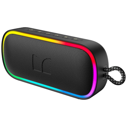 Prenosni Bluetooth zvočnik Monster S150 Plus, 40W, TWS, RGB, vodoodporen, črn