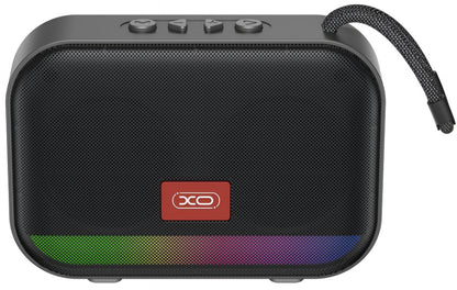 Prenosni Bluetooth zvočnik XO Design F66, 5W, RGB, črn