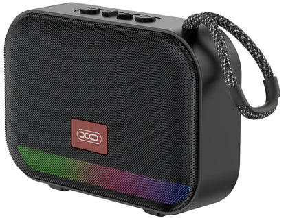 Prenosni Bluetooth zvočnik XO Design F66, 5W, RGB, črn