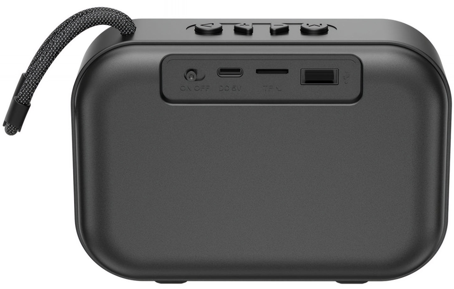 Prenosni Bluetooth zvočnik XO Design F66, 5W, RGB, črn