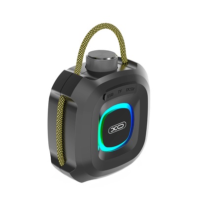 Prenosni Bluetooth zvočnik XO Design F77, TWS, RGB, vodoodporen, črn