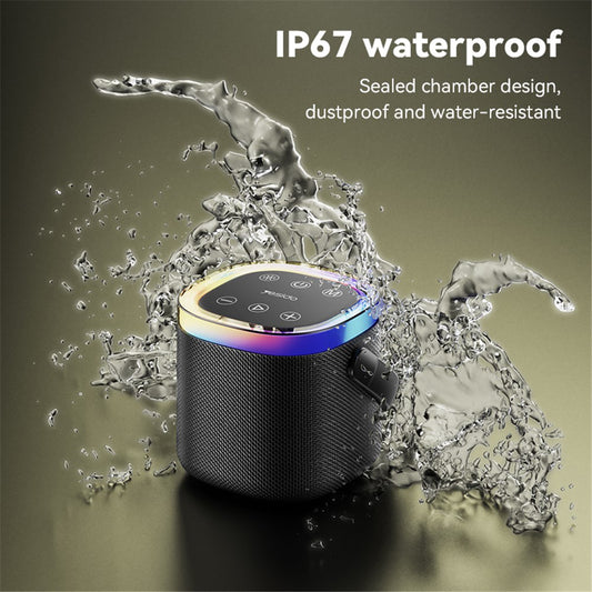 Prenosni Bluetooth zvočnik Yesido YSW25, 5W, RGB, črn