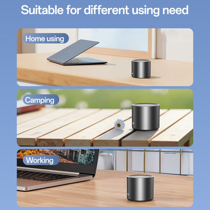 Bluetooth zvočnik Yesido YSW30, 3W, Vodoodporen, Črn