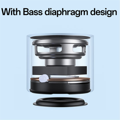 Bluetooth zvočnik Yesido YSW30, 3W, Vodoodporen, Črn