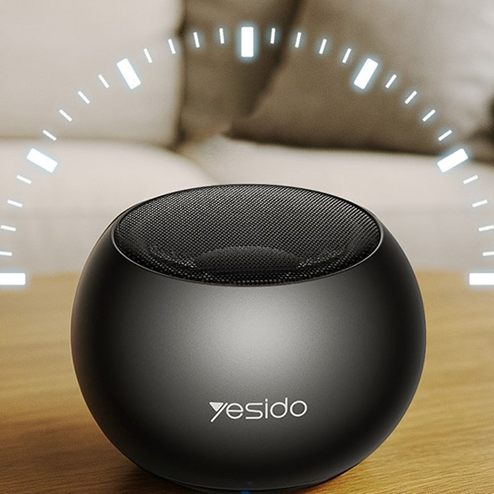 Bluetooth zvočnik Yesido YSW33, 3W, črn