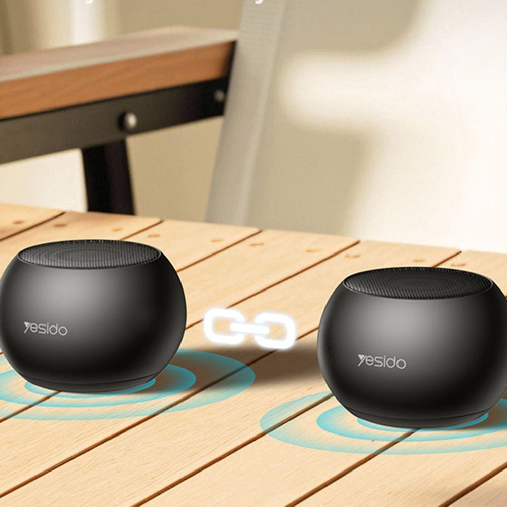 Bluetooth zvočnik Yesido YSW33, 3W, črn