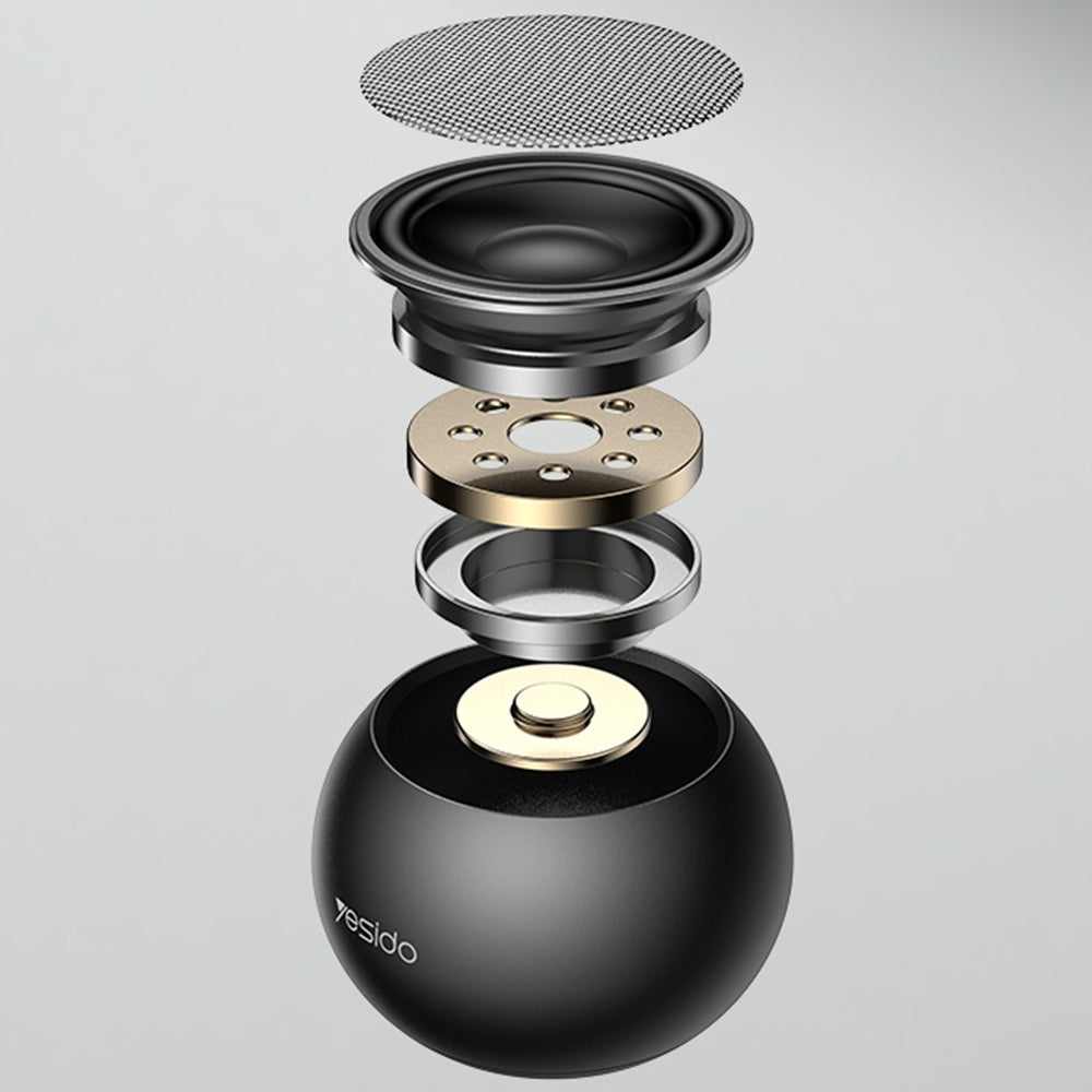 Bluetooth zvočnik Yesido YSW33, 3W, črn