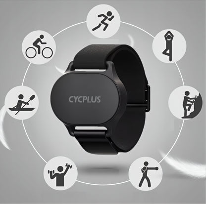 Zapestnica za spremljanje srčnega utripa Cycplus H1, črna