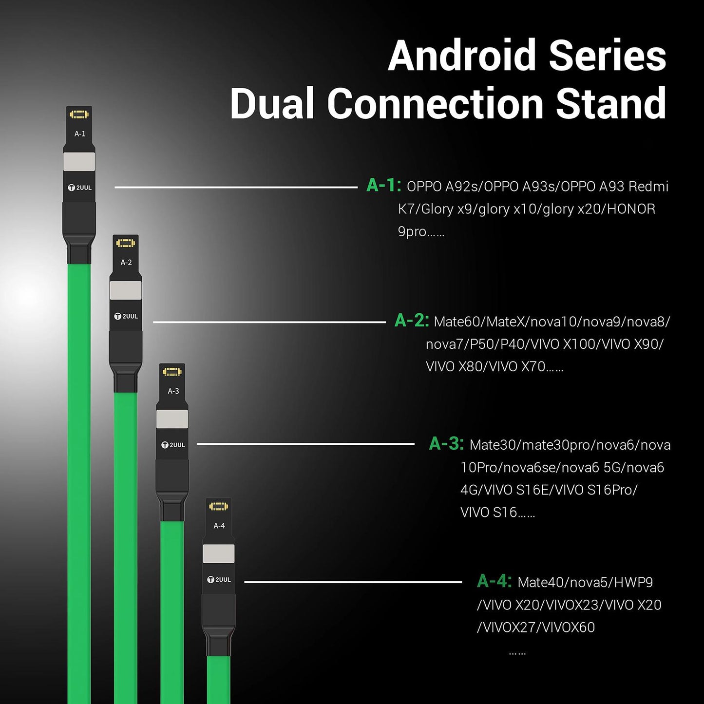 Napajalni kabel 2UUL PW02 za Apple iPhone / Android serijo