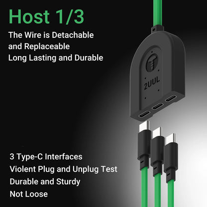 Napajalni kabel 2UUL PW02 za Apple iPhone / Android serijo